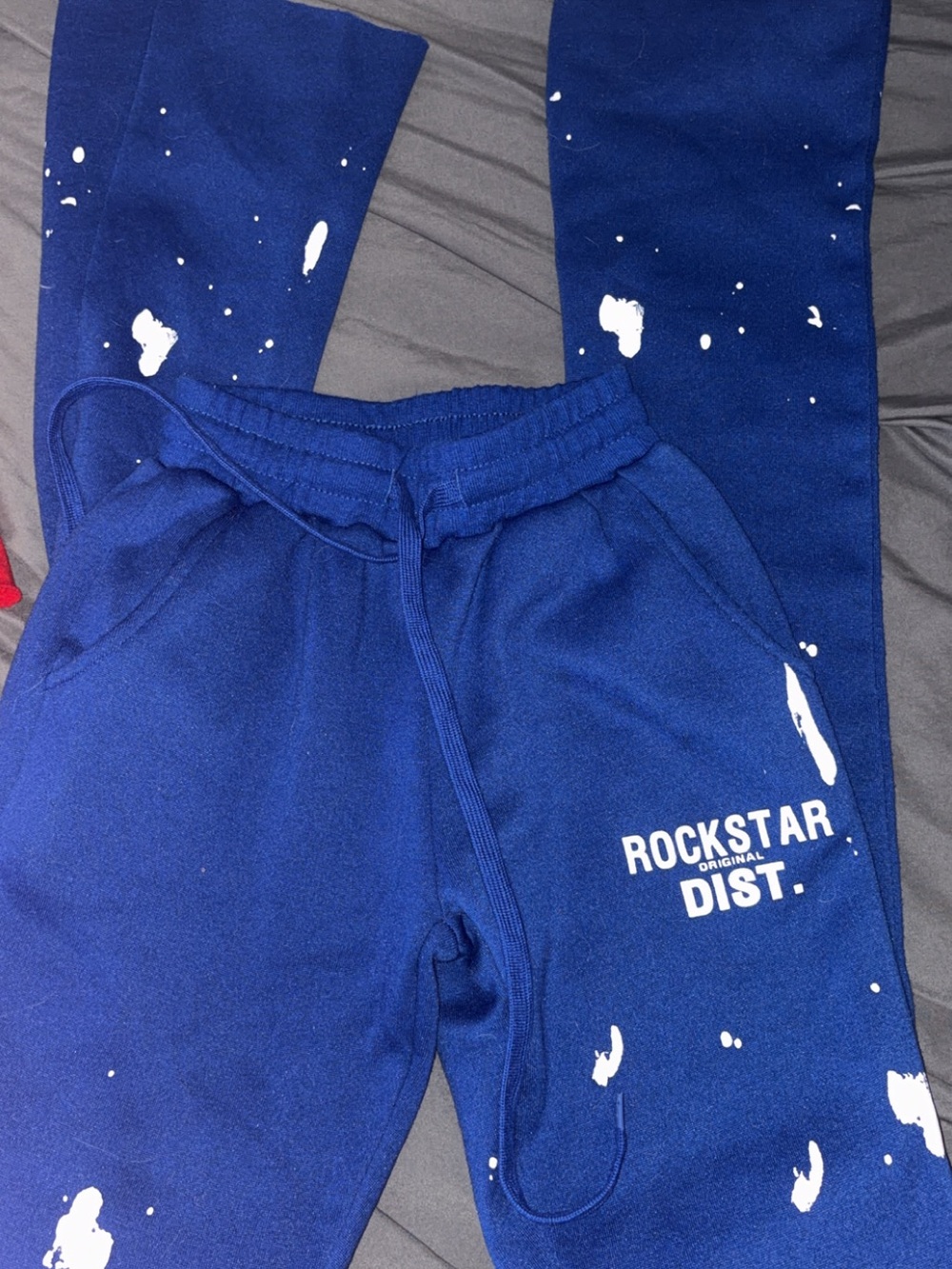 Rockstar Dist. Women's Blue Boot Cut Joggers